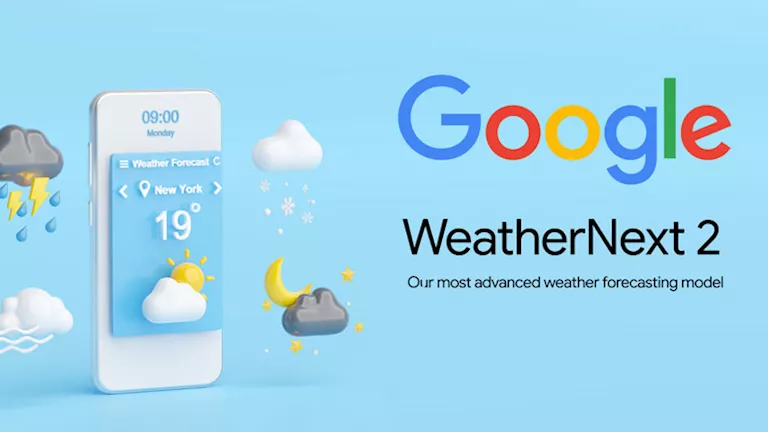 جوجل تكشف عن نموذج جديد متطور للتنبؤ بالطقس